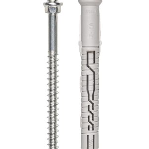 Indraaistift t.b.v. muurbeugel vuurverzinkt/zwart gecoat – M8 × 100 mm