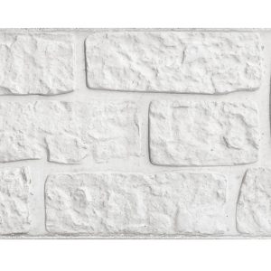 Berton©-motiefplaat wit/grijs H36 x D3,5 x L184 cm romeinsmotief enkelzijdig