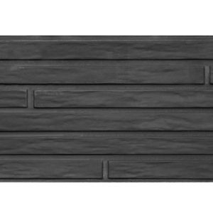 Berton©-motiefplaat antraciet gecoat H36 x D3,5 x L184 cm Lungo