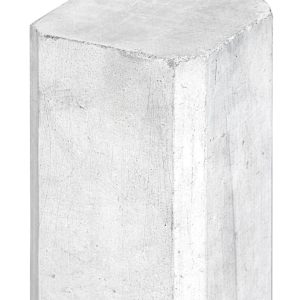 Berton© betonpoer 10,0 x 10,0 x 93,0 cm, wit/grijs, zonder HWA