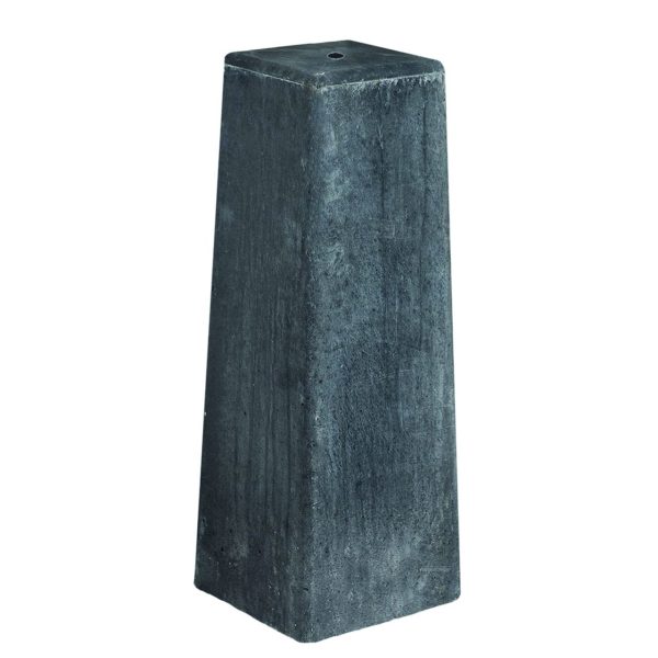 Berton© betonpoer (18,0 x 18,0) > (15,0 x 15,0) x 50,0 cm, antraciet, M16-bus, Eco