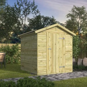Tuinhuis Boudewijn vuren groen geïmpregneerd