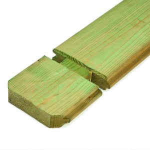 Extra wandlaag Freddy | 28 mm | groen geïmpregneerd