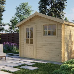 Blokhut - Tuinhuis Sten | 28 mm | vuren Red Class Wood geïmpregneerd
