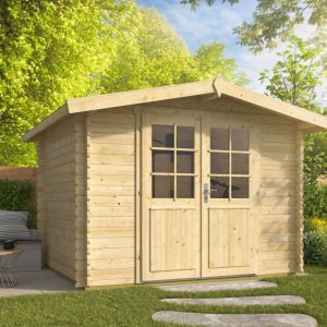 Blokhut - Tuinhuis Bjarni | 28 mm | Red Class Wood geïmpregneerd
