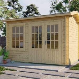 Blokhut - Tuinhuis Daisy | 40 mm | vuren Red Class Wood geïmpregneerd