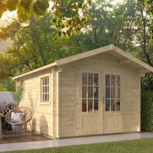 Blokhut - Tuinhuis Peggie | 40 mm | onbehandeld
