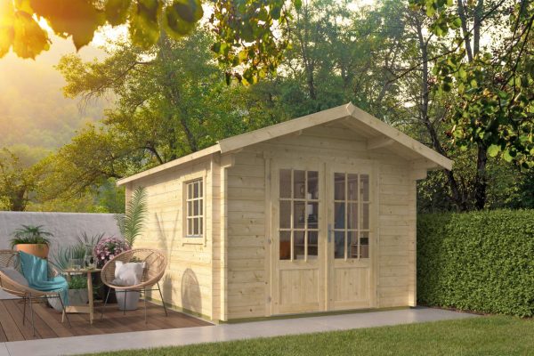 Blokhut - Tuinhuis Peggie | 40 mm | Red Class Wood geïmpregneerd