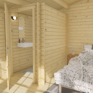 Blokhut Toilet Kit Big | 28 mm | onbehandeld