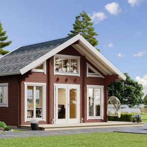 Sauna huis Vaasa | 70 mm | onbehandeld