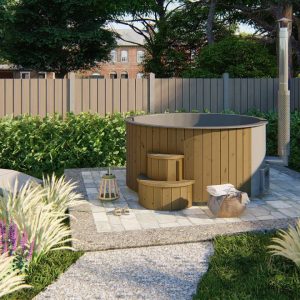 Hottub Deluxe XL ø220 cm Thermowood