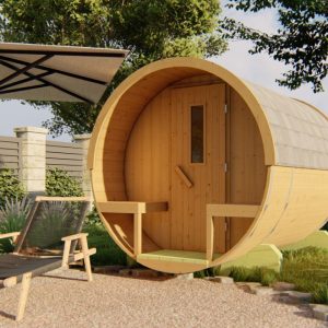Saunabarrel | Ø205 x 250 cm | 42 mm | Thermowood