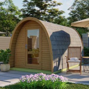 Sauna POD Tolva 400 cm | 42 mm | Thermowood