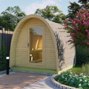 Sauna POD Tolva 260 cm | 38 mm | onbehandeld
