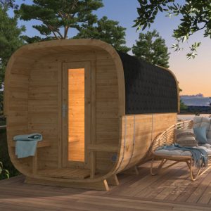 Sauna cube Rovaniemi 390 cm | 42 mm | Thermowood