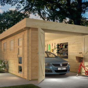 Garage Marketta | 44 mm | vuren honinggeel geïmpregneerd