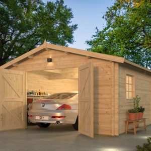 Garage Rydell | 58 mm | vuren honinggeel geïmpregneerd