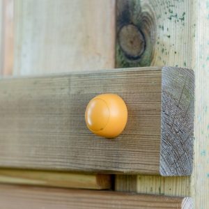 Afdekdop, geel