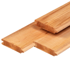 Red Class Wood ME vuren blokhutprofiel 2,8 x 14,5 x 360 cm, gedroogd, geïmpregneerd, geschaafd, 4 ronde hoeken