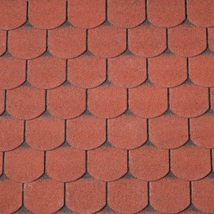 Dakshingles beverstaart rood - pak 3 m²