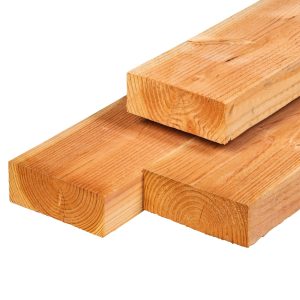 Douglas ligger 6,3 x 17,5 x 305 cm, vers, fijnbezaagd, scherpkantig