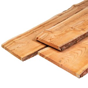 Douglas schaaldeel 2,5 x 25,0-30,0 x 400 cm, vers, fijnbezaagd