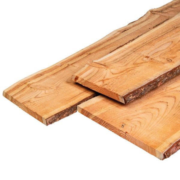Douglas schaaldeel 2,5 x 25,0-30,0 x 400 cm, vers, fijnbezaagd