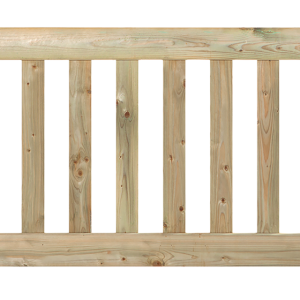 Tuinhek grenen groen geïmpregneerd Modern de Luxe 60 x 180 cm