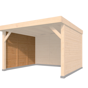 DHZ Rijssen wand module Type D 400 x 224 cm onbehandeld