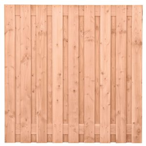Tuinscherm Salzburg, douglas, RVS-geschroefd, 19-planks (17+2) 180 x 180 cm