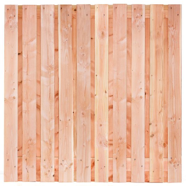 Tuinscherm Sölden, douglas, RVS-geschroefd, 21-planks (19+2) 180 x 180 cm