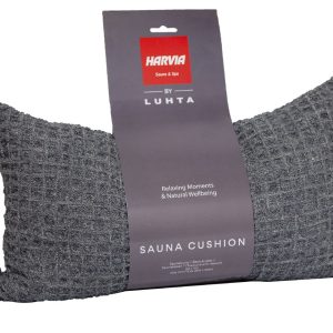 Sauna accessoire Harvia door Luhta saunakussen 22,0 x 40,0 cm grijs