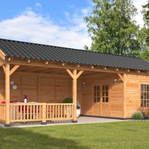 Hamar XL, Type 7 Douglas Gedroogd Potdekselplank blank