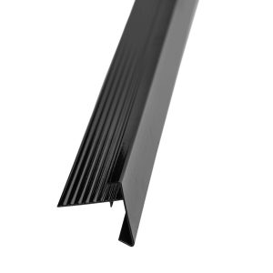 Blokhutaccessoires aluminium zwart Daktrim 4,5 x 4,5 x 250 cm