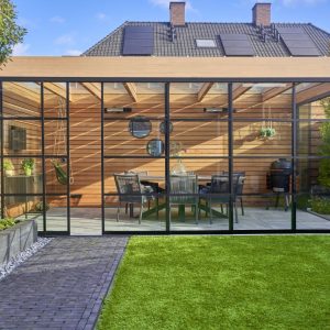 Steel-look set per paneel
