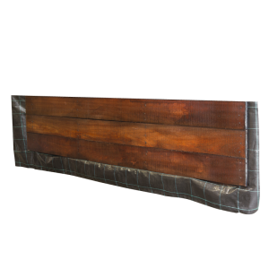 Angelim vermelho hardhout beschoeiingschot 100,0 x 2,0 x 200 cm fijnbezaagd