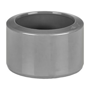 HWA verloopring, pvc, grijs, 80 x 60 mm