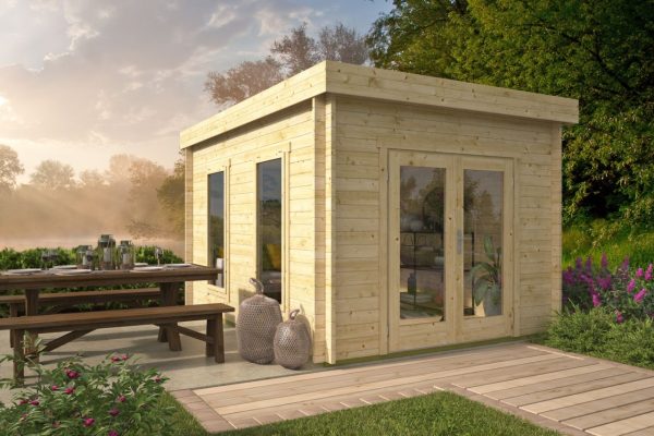 Blokhut - Tuinhuis Kerry | 40 mm | vuren Red Class Wood geïmpregneerd