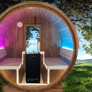 LED-set sauna 180 cm, 2 strips incl. toebehoren