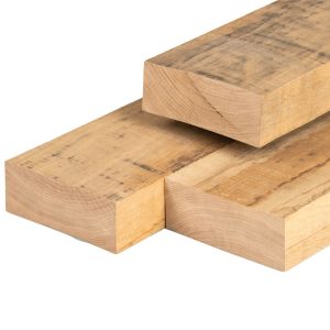 Eiken ligger 7,0 x 15,0 x 400 cm, vers, fijnbezaagd, scherpkantig