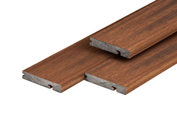 PuraShield composiet eindplank 2,3 x 13,8 x 300 cm, ipé, fijne houtnerf, clip systeem