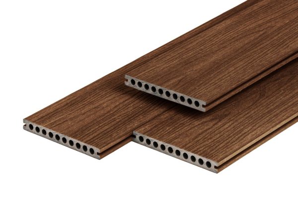 PuraShield composiet vlonderplank 2,3 x 21,0 x 500 cm, ipé, semi-massief, fijne houtnerf, clip systeem