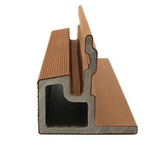 PuraTech composiet eindprofiel 5,8 x 5,8 x 290 cm, teak