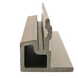 PuraTech composiet eindprofiel 5,8 x 5,8 x 290 cm, light grey
