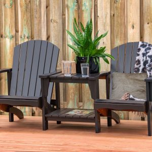 Loveseat Relax, zwart gespoten