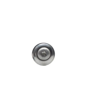 Daktrimschroef RVS A2 4,5 x 40 mm, boorpunt, EPDM Ring 15 mm (Doos 50 stuks)