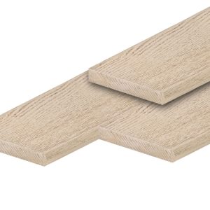 PuraBoard eindplank 2,2 x 15,0 x 360,0 cm, sandstone, fijne nerf