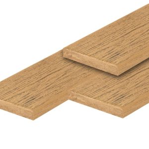 PuraBoard eindplank 2,2 x 15,0 x 360,0 cm, golden teak, fijne nerf
