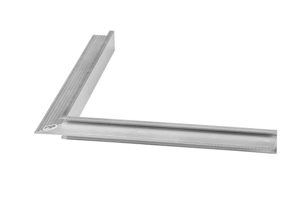 Aluminium daktrim binnenhoek Brute 4,5 x 4,5 x 50 cm