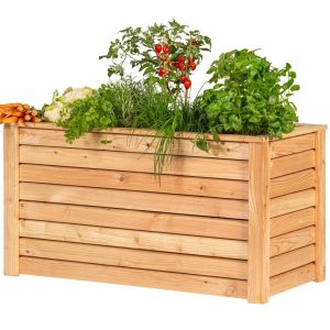 Verhoogde plantenbak Donau, lariks B120xD60xH65 cm